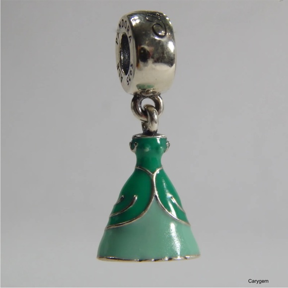 Pandora Disney Ariel dress, Murano and princess tiara charm set. - Picture 8 of 11